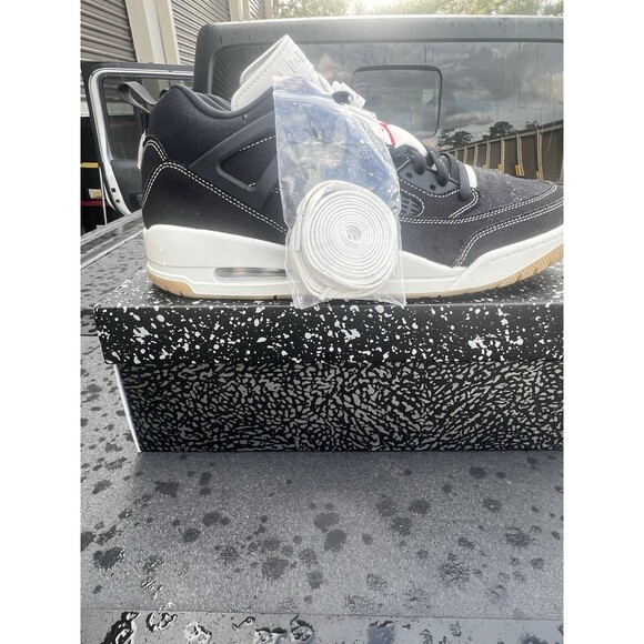 Jordan Spizike Low Shoes Black Denim Gum IR2012 001 Men\'s Sz 12 Athletic Sneaker main image 12